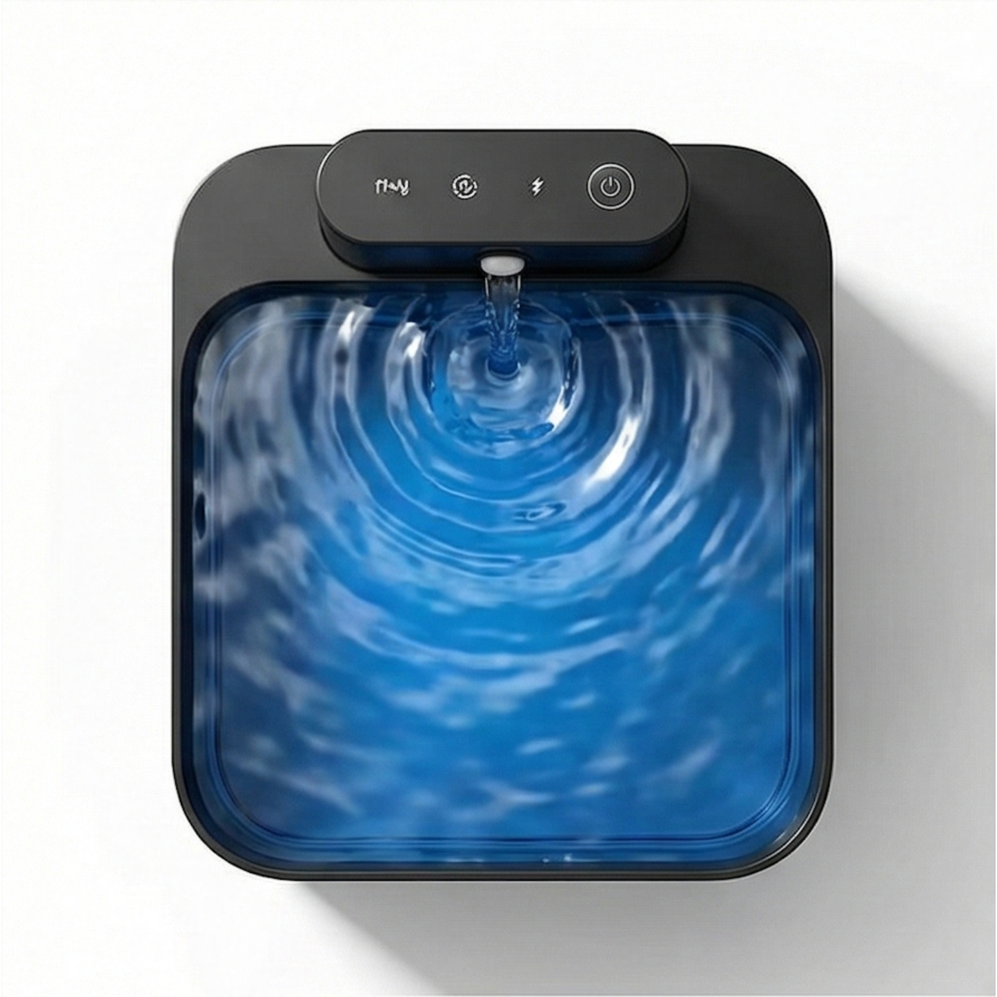 Fontaine zen : ultra silencieuse sans fil pour chats sensibles